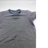 Dark grey short sleeve round neck t-shirt 