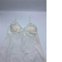 White long dress and one-shoulder nightgown 