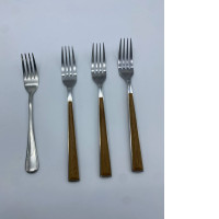 Set of 4 Stainless steel eating fork 