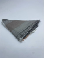 Women's gray winter scarf 