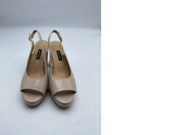 Light green open toe high heels for women 