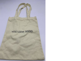 Cream colored cloth bag 