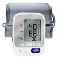 Automatic tonometer with cuff