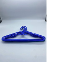 Set of 7 Blue clothes hanger 
