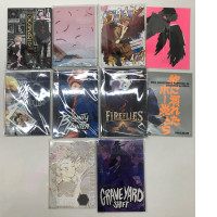 BIG SALE! Set of 10 Japanese comic books and 2 photo giftcards