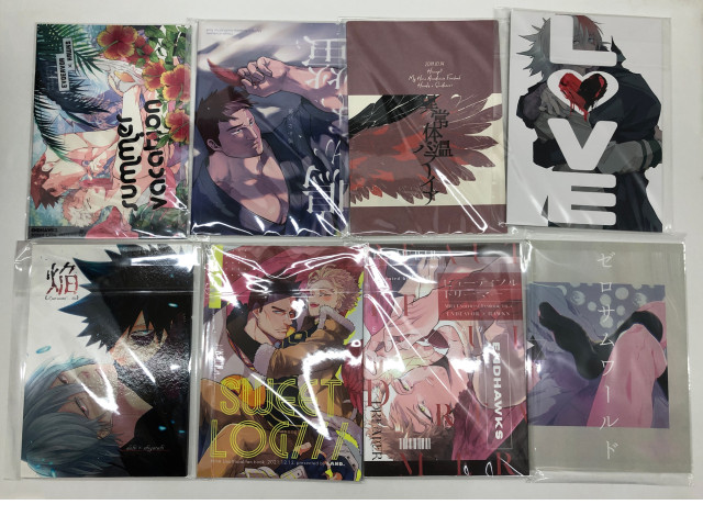 Set of 8 Japanese comic books Set of 8 Japanese comic books