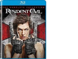 Disc movie Resident Evil The Complete Collection [Blu-ray] : Milla Jovovich: Movies & TV