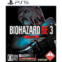 Game disc. Capcom BioHazard RE 3 Z Version Playstation 5