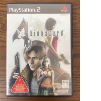 Game disc. Biohazard 4 Resident Evil PS2 Sony PlayStation 2 Japanese version Tested Capcom
