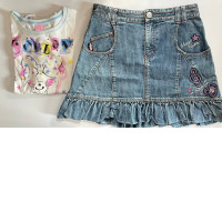 Skirt and T-shirt set