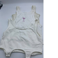 Set of 3 Women's white tank top 