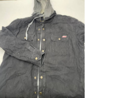 SECONDHAND denim hooded shirt SECONDHAND denim hooded shirt