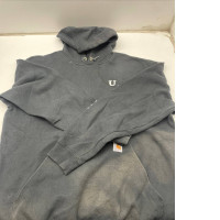Black men's hoodie