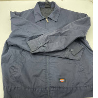 Dark blue men's jacket with collar size L