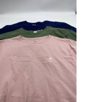 Set of  3 Men's short-sleeved round neck T-shirt with pattern 