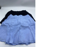 Set of 2  Women's black and blue mini skirt