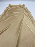 Women's gold long skirt 
