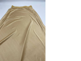 Women's gold long skirt 