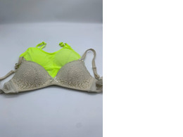 Set of 2 Women's underwear in cream and yellow 