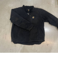 Black men's jacket with collar Black men's jacket with collar