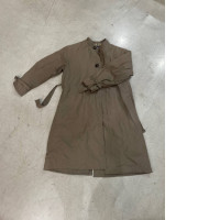 SECONDHAND Dark brown men's cloak without collar