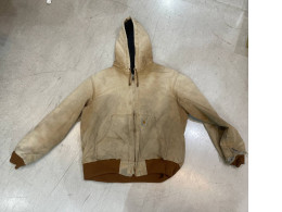 SECONDHAND Beige hooded jacket