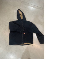 Black hooded men's jacket