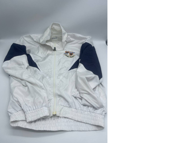 White men's olympic jacket White men's olympic jacket