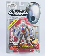 Pepsiman Figure 1998 Ultra Pose Smell Cola Bandai