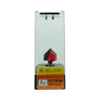 ROUTER BIT HI-TOP DY30106 V TYPE SLOTTING CUTTER BIT SIZE 3/4 CORE 1/4