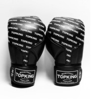 Black-white TOP KING boxing glovez size 12 oz