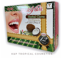 Set of 2 Isme Herbal Clove Toothpaste Rasyan With Coconu