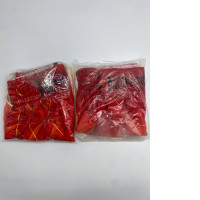 Set of 2 MONGKOL red boxing shorts