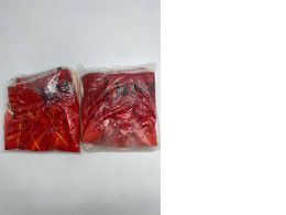 Set of 2 MONGKOL red boxing shorts