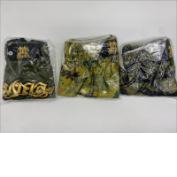 Set of 3 TOP KING green boxing shorts
