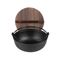 Japanese Cast Iron Sukiyaki Tetsu Nabe Hot Pot