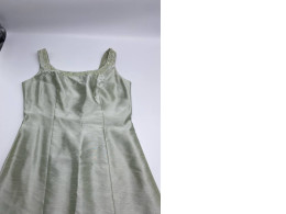 Women's green one-shoulder maxi dress 