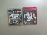 Set of 2 game discs for PS3, GTA