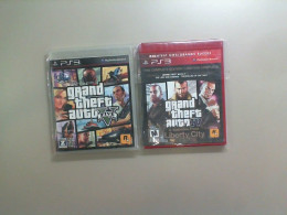 Set of 2 game discs for PS3, GTA