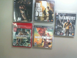 Set of 5 game discs, shooters Set of 5 game discs, shooters