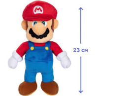 SUPER MARIO МАРИО (23 cm), soft toy
