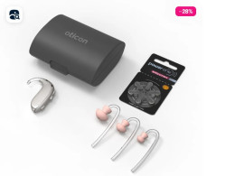 USED Xceed 3 Digital Hearing Aid BTE 120 UP Behind the Ear Super Power Fully iPhone Compatible (MFi)