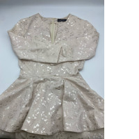 Short women's grey dress