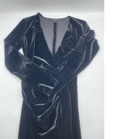 Dark long evening dress