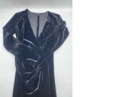 Dark long evening dress