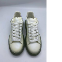 White high-top sneakers