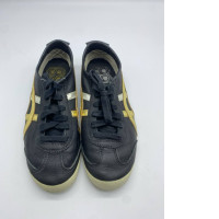 USED Black yellow men's shoes