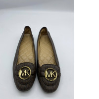 Dark brown women's ballet shoes