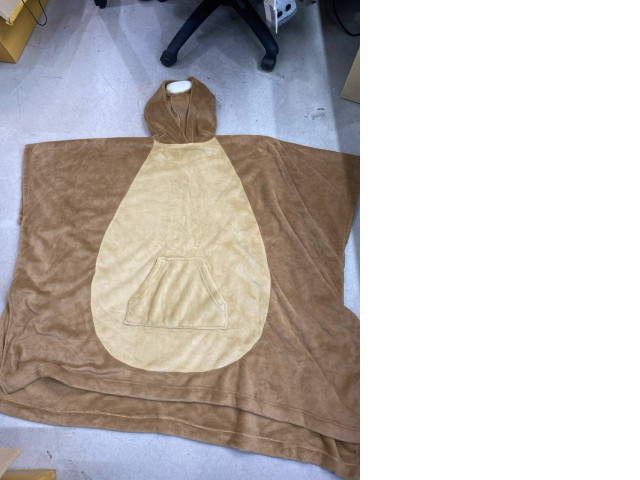 Big kid's towel with hood Big kid's towel with hood