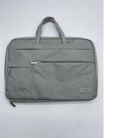 Grey laptop's bag